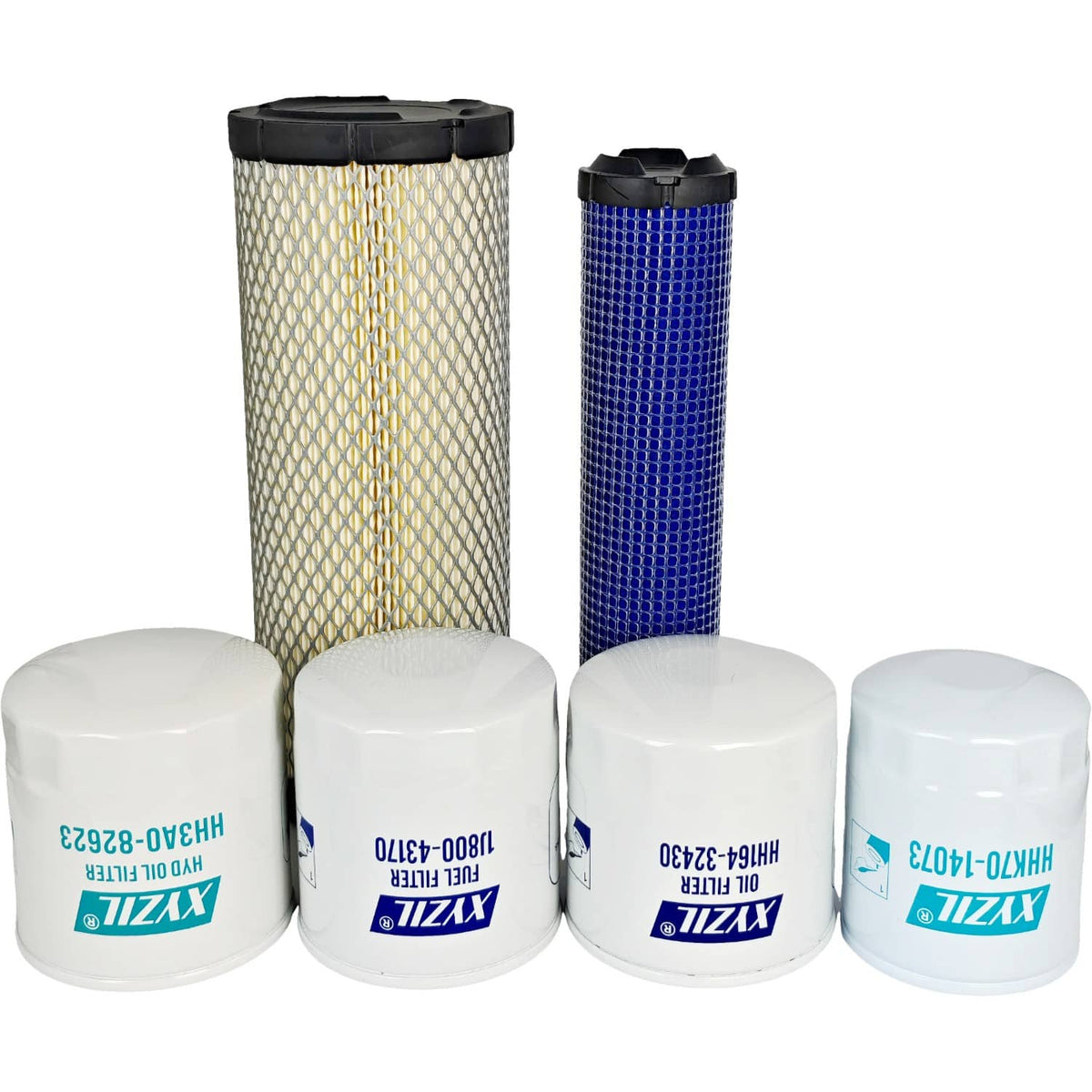 Solid Spare Air Fuel Hydrostat Oil Hydraulic Filter Kit Fit for Kubota L3301 HST L3901 HST