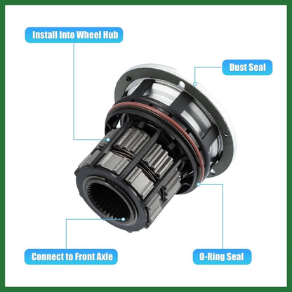 Solid Spare 4WD Front Manual Lock Hub Link For 2005-2023 Ford F250 F350 F450 F550 Super Duty