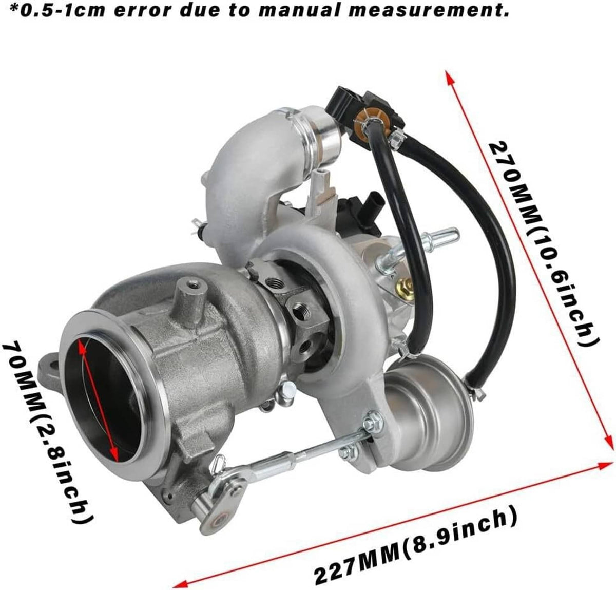 Solidspare New Turbo Turbocharger 12699230 For 2018-2022 Chevrolet Equinox GMC Terrain 1.5L