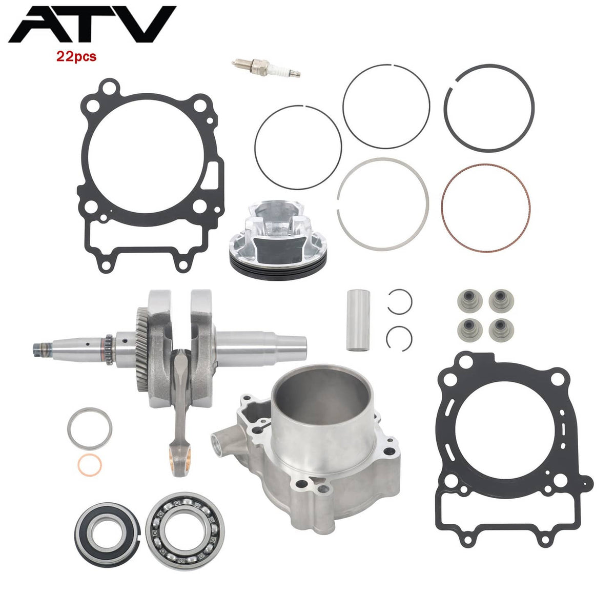 Solidspare Engine Rebuild Kit Crankshaft For POLARIS 570 RZR SPORTSMAN RANGER 2012-2017 NEW
