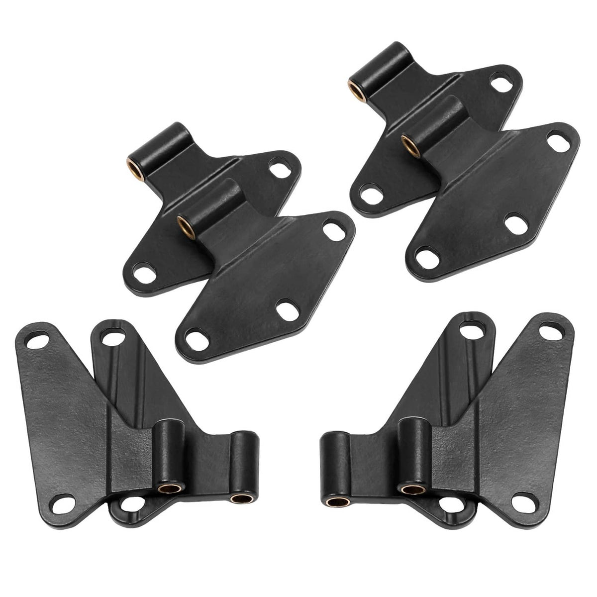 Solid Spare 8PCS Inner Body Door Hinges Replacement Kit For 2007-2018 Jeep Wrangler JK