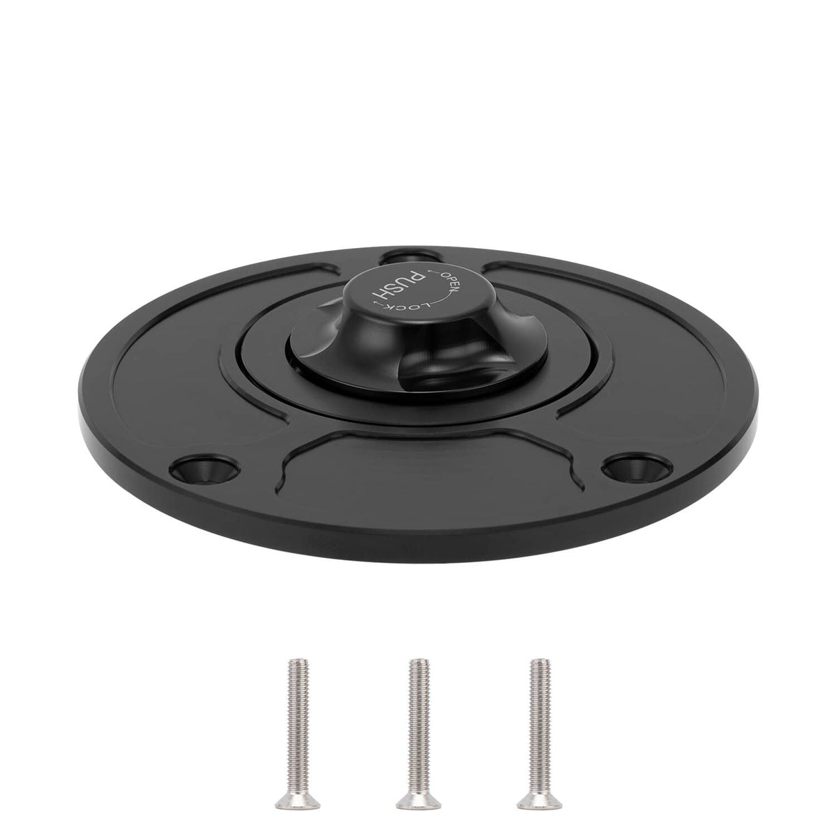 Solidspare Fuel Gas Tank Cap Black For YAMAHA YZF600 YZF1000 FZ1 FZ6 R1 R6 YSR50 FZR750 NEW