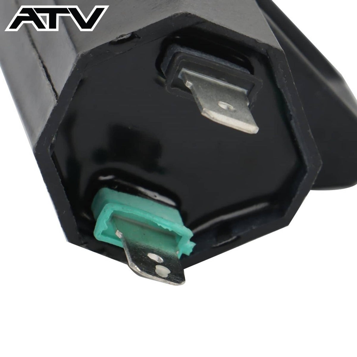 Solidspare Ignition Coil + CDI &Starter Solenoid Relay For Kawasaki Bayou 220 KLF220A 96-02