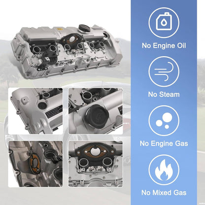 Solidspare Upgrade Aluminum Valve Cover For Bmw N52 E70 E82 E90 E91 328i 528i 128i X3 X5 Z4