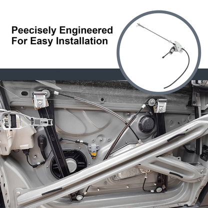 Solidspare Front Left Power Window Regulator with Motor for Freightliner Columbia 741-5204