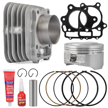 Solidspare 80mm Cylinder Piston Ring Gasket Kit ATV for Honda Sportrax TRX300EX 1993-2008