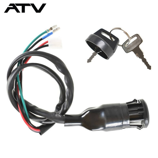 Solidspare Ignition Key Switch For Honda TRX250 1985-1987 Fourtrax Shaftdrive Model ATV