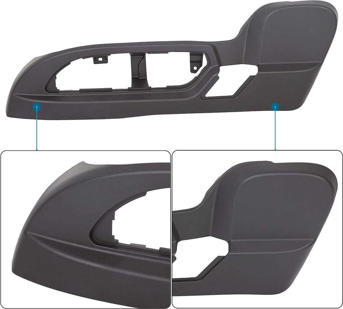 Solidspare Driver Seat Trim Panel Cover fit for GMC Acadia Chevrolet Chevy Traverse 09-17