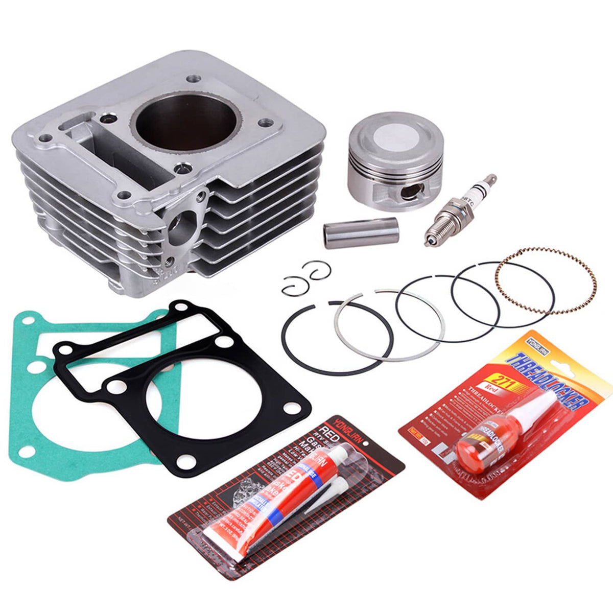 Solidspare For Yamaha 150CC Big Bore Cylinder Piston Kits TTR125 TTR125E TT-R125L 2000-2009