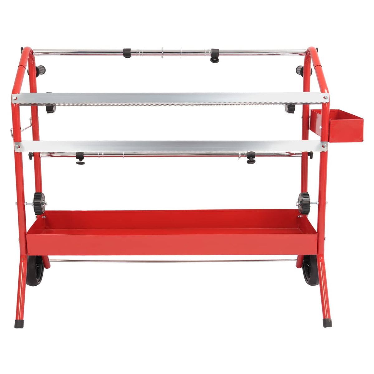Solid Spare 36" Mobile Multi-Roll Masking Paper Machine Dispenser Storage Tray Cutting Blade