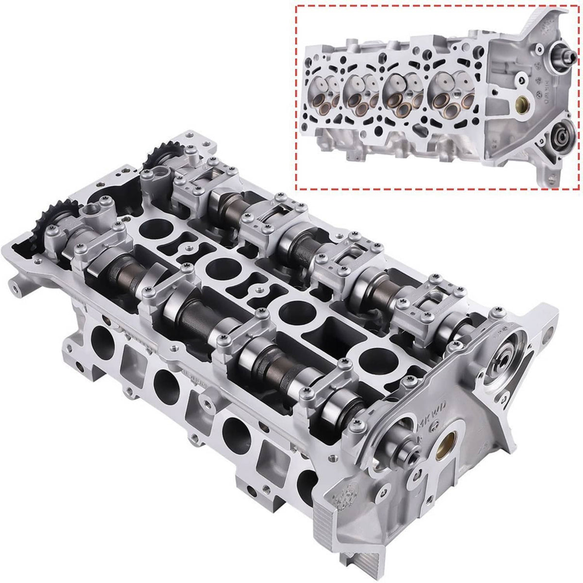 Solidspare Cylinder Head 058103351 for VW Jetta Beetle Passat Golf Audi A4 TT 1.8T 20V