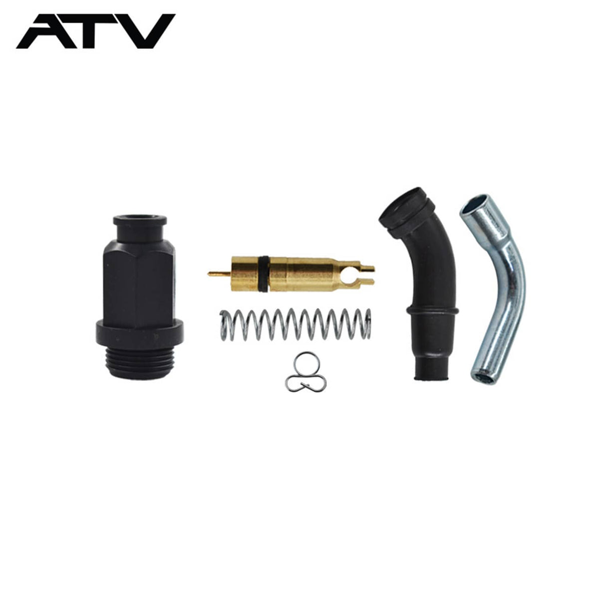Solidspare For 98-04 Honda Foreman 450 TRX 450 Rancher Carb Plunger Choke Starter Valve Kit