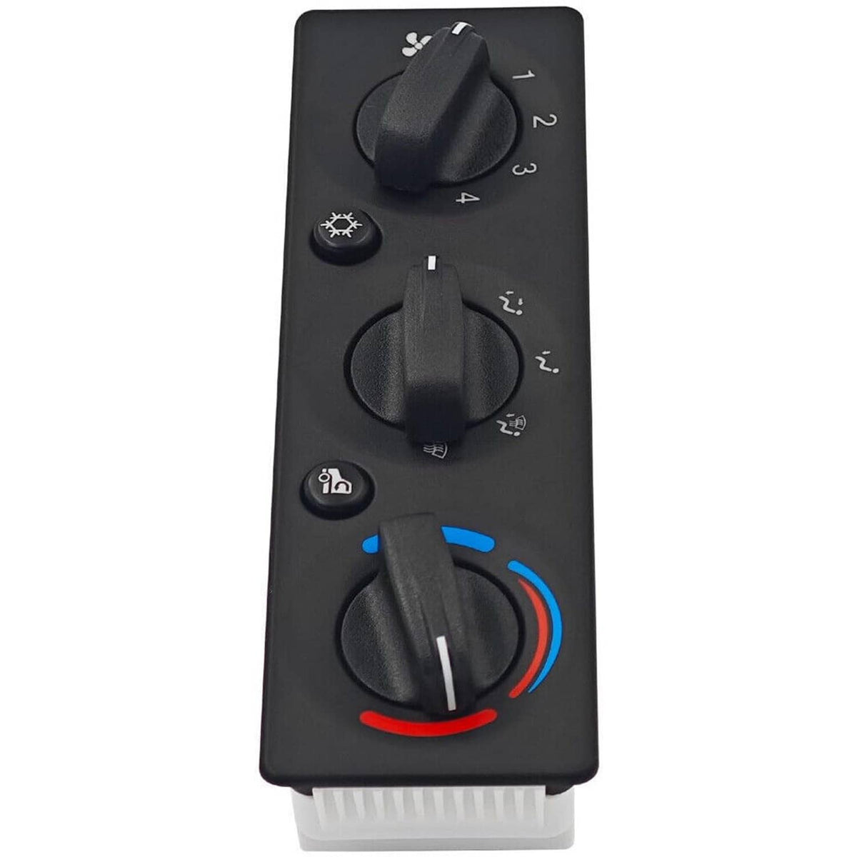Solidspare Black A/C Climate Control Module Panel Q21-6119 For Peterbilt Truck New