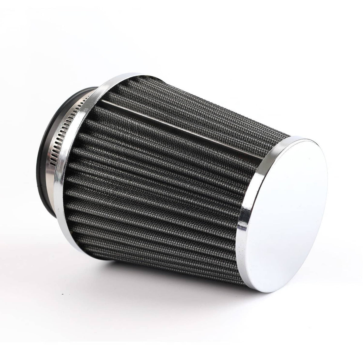 Solidspare 3" 76mm High Flow Inlet Dry Air Filter Cold Air Intake Cone Replacement New