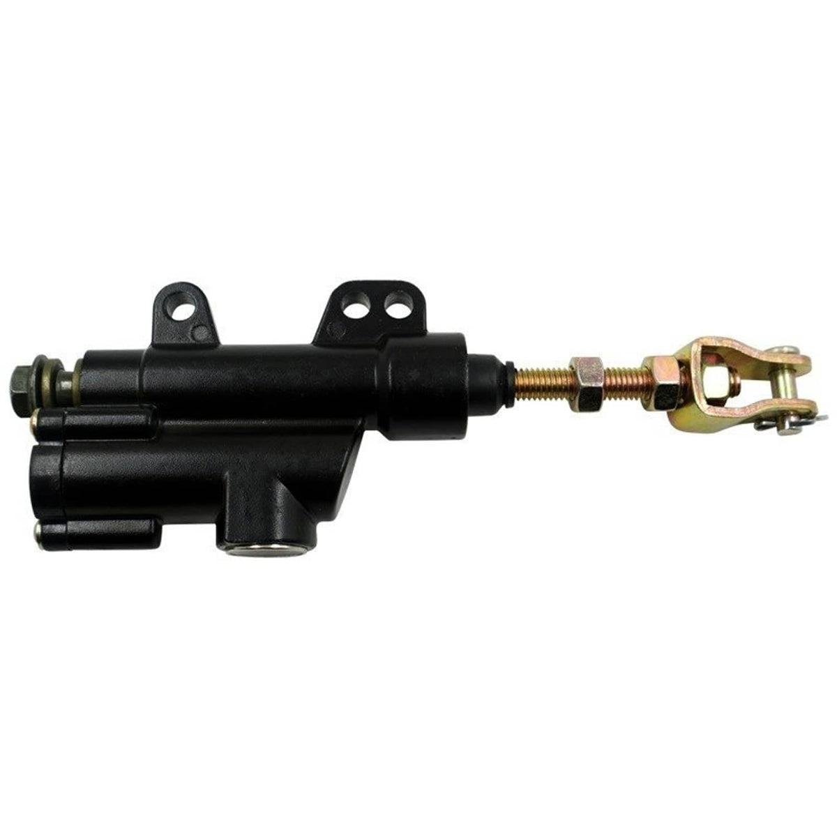 Solidspare Rear Foot Brake Master Cylinder Pump for 50cc -250cc Dirt Bike, Pit Bike, ATV.