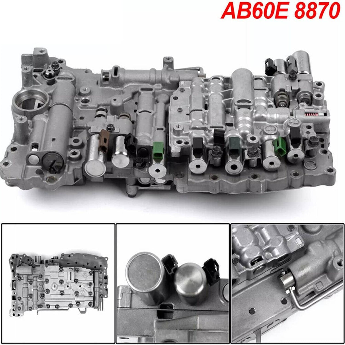 Solidspare AB60E 8870 Transmission Valve Body W/Solenoids for Toyota TUNDRA 2007-up Cast