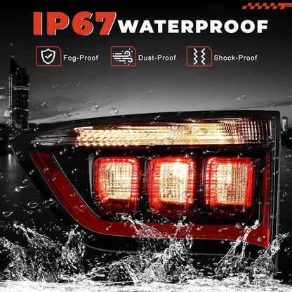 Solidspare Aftermarket Inner Halogen Tail Light Right Side Inner for 2017-2026 Jeep Compass
