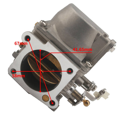 Solid Spare Outboard Carbs Carburetor Sets for Yamaha 2 Stroke 3 cylinder 75HP 85HP Engine