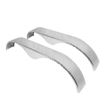 Solidspare Trailer Fenders 14" 15" 16" Tandem Teardrop Tread Plate Cargo 72" L 18" H 9" W