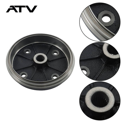 Solidspare Rear Brake Drum For Kawasaki Mule 2500 2510 2520 1994-2000 41038-1226 41038-1227