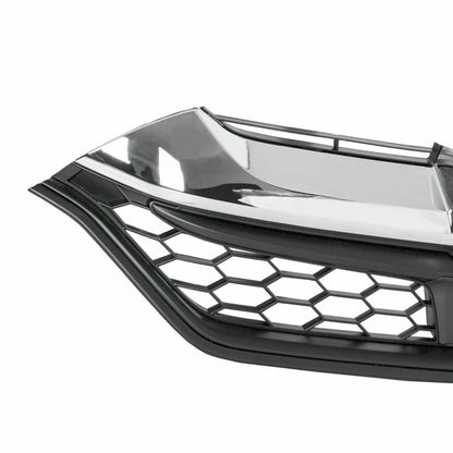 Fit 2017 2018 2019 Honda CRV CR-V Front Bumper Upper Grille Chrome HO1210147C