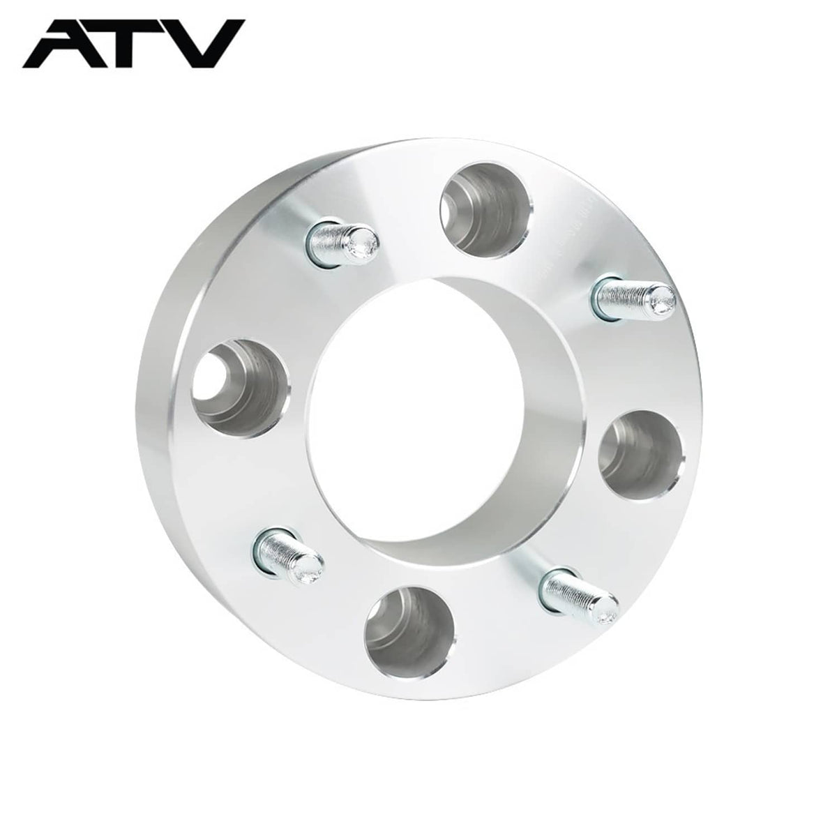 Solidspare 4× Wheel Spacers 4x110 2" 74mm M10x1.25 Silver For Honda Rincon 680 2006-2016