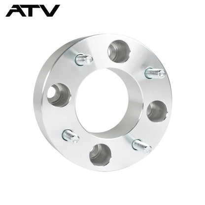 Solidspare 4× Wheel Spacers 4x110 2" 74mm M10x1.25 Silver For Honda Rincon 680 2006-2016