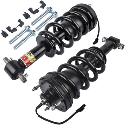 Solidspare 2x Front Loaded Quick shock Struts Magnetic Ride for 2015-2020 Cadillac Escalade