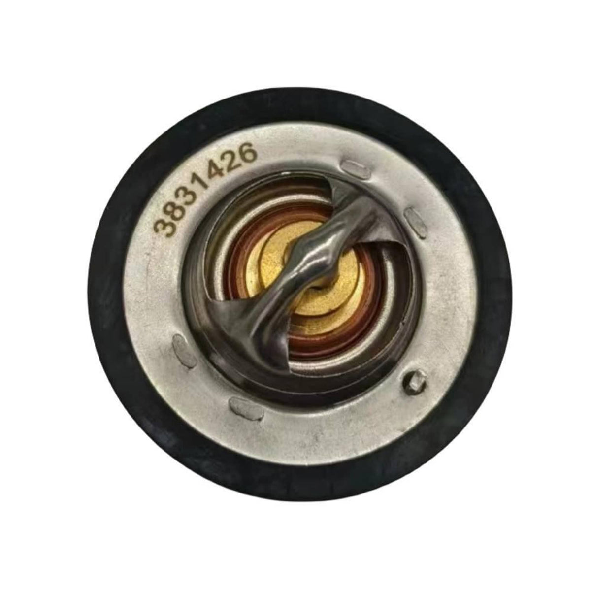 Solid Spare Thermostat Kit with O-Ring 3831426 For Volvo Penta 4.3 5.0 5.7 8.1 L V6 V8