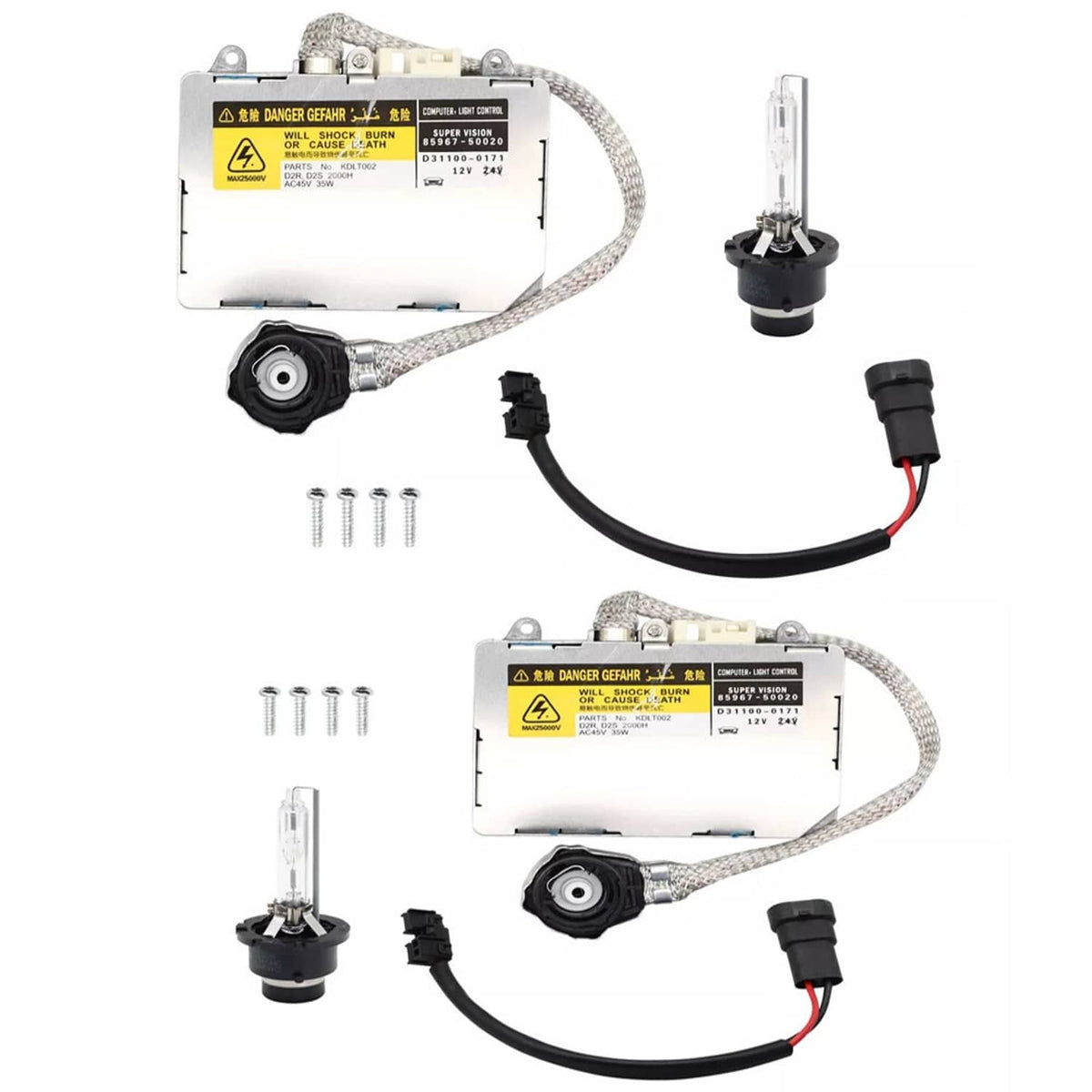 Solidspare 12V HID Xenon Ballast Headlight Control Module For 98-10 Lexus / Toyota / Mazda