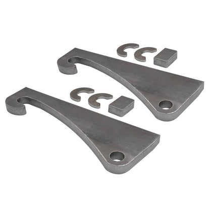 Solidspare Blank Quick Attach Bracket Quick Tach For Volvo Loader Mounts W/Ears Thick