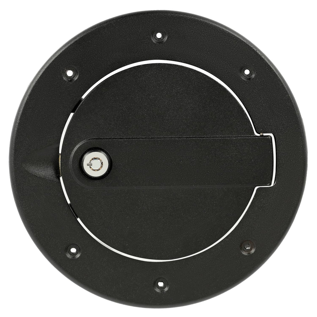 Solid Spare Aluminum Locking Fuel Filler Door Gas Tank Cap Cover For Hummer H3 H3T 2006-2010