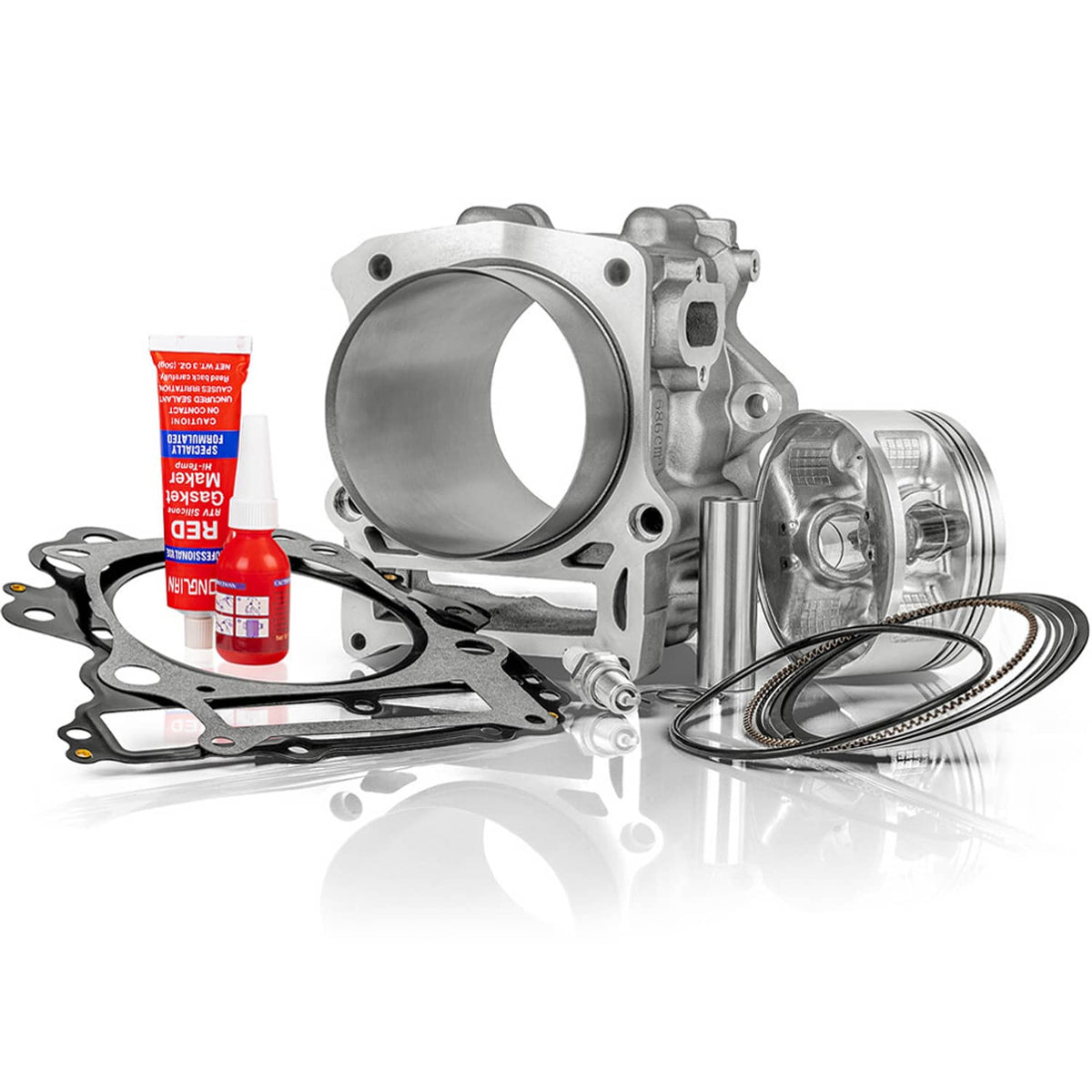 Solidspare 686cc Big Bore Cylinder Piston Top End Rebuild Kit For Yamaha Raptor 660R 01-05