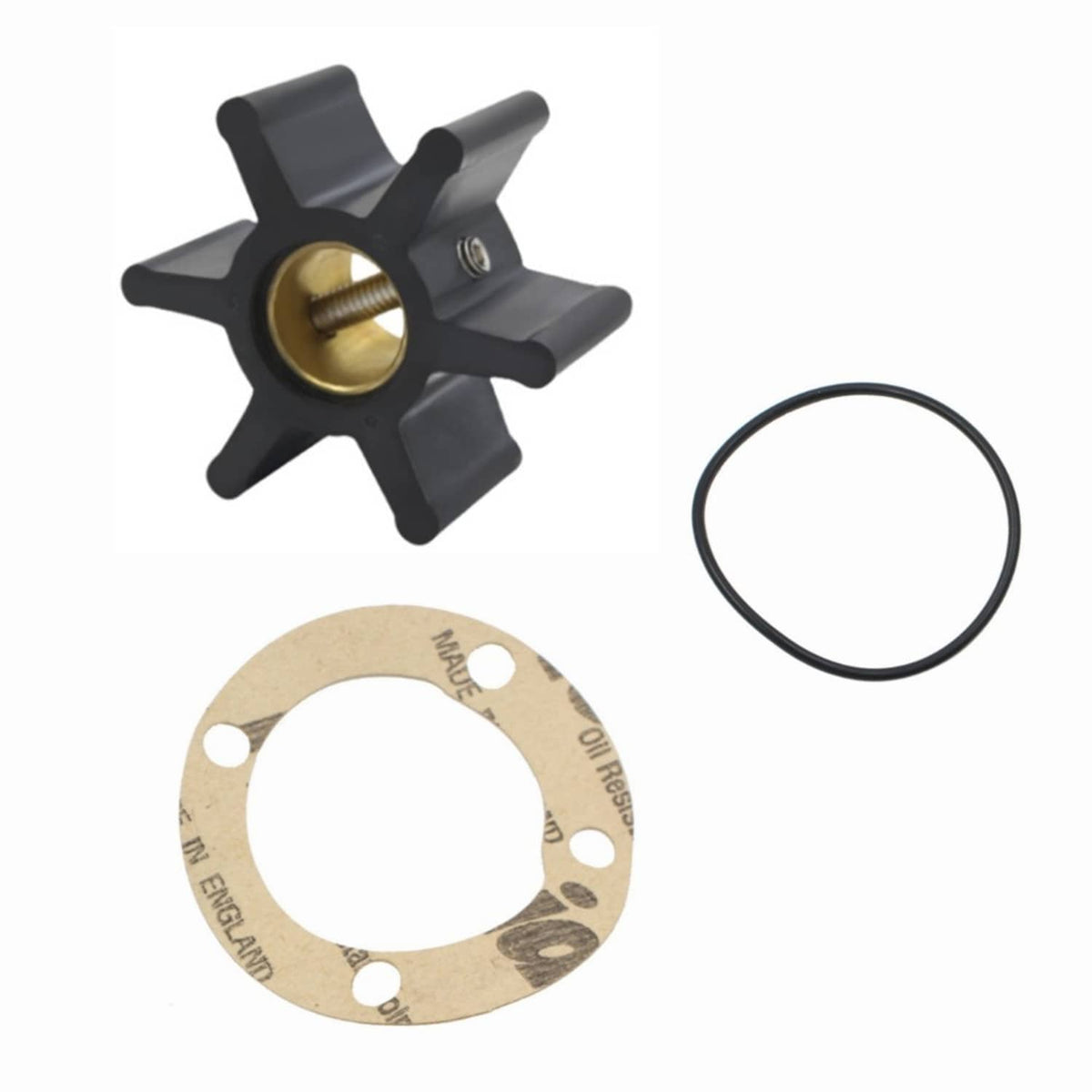 Solid Spare Water Pump Impeller Repair Kit Johnson 09-808B Jabsco 22405-0001-P ANCOR 50021