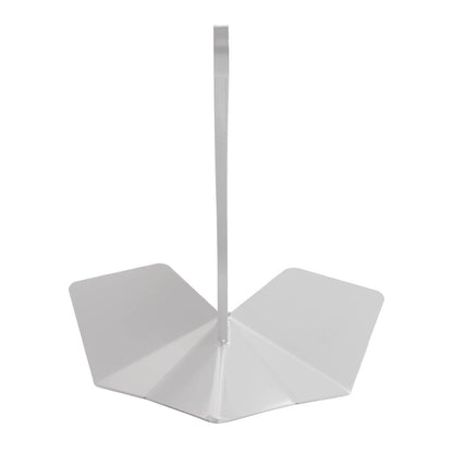 Solidspare Boat Triangular Anchor 35lbs Delta Style Wing Anchor Heavy Duty Steel Anchor