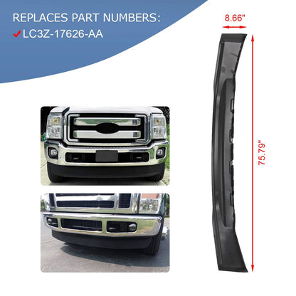 Solidspare Front Lower Valance 7.25" 4-Wheel Drive For Ford F-450 F-250 F-350 2020-2022 21