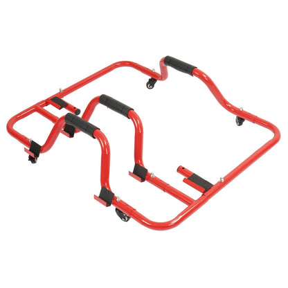 Solid Spare Sliding 3-Piece Hardtop Storage Rack For Jeep Wrangler CJ-7/YJ/TJ/JK/JL 1976-25
