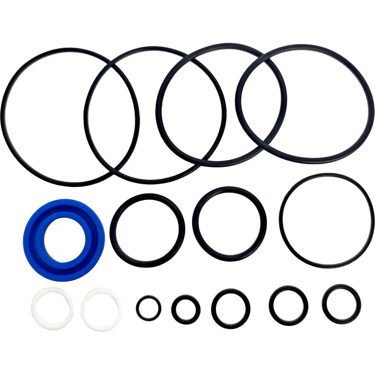 Solid Spare 214.50136 15Pcs Floor Jack Seal Kit Fit for Sears Craftsman MVP 50136 G-493LWM