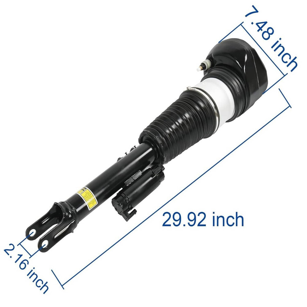 Solidspare 4Pcs Front Rear Air Suspension Struts For 16-20 BMW G11 G12 740i 750i 750Li RWD