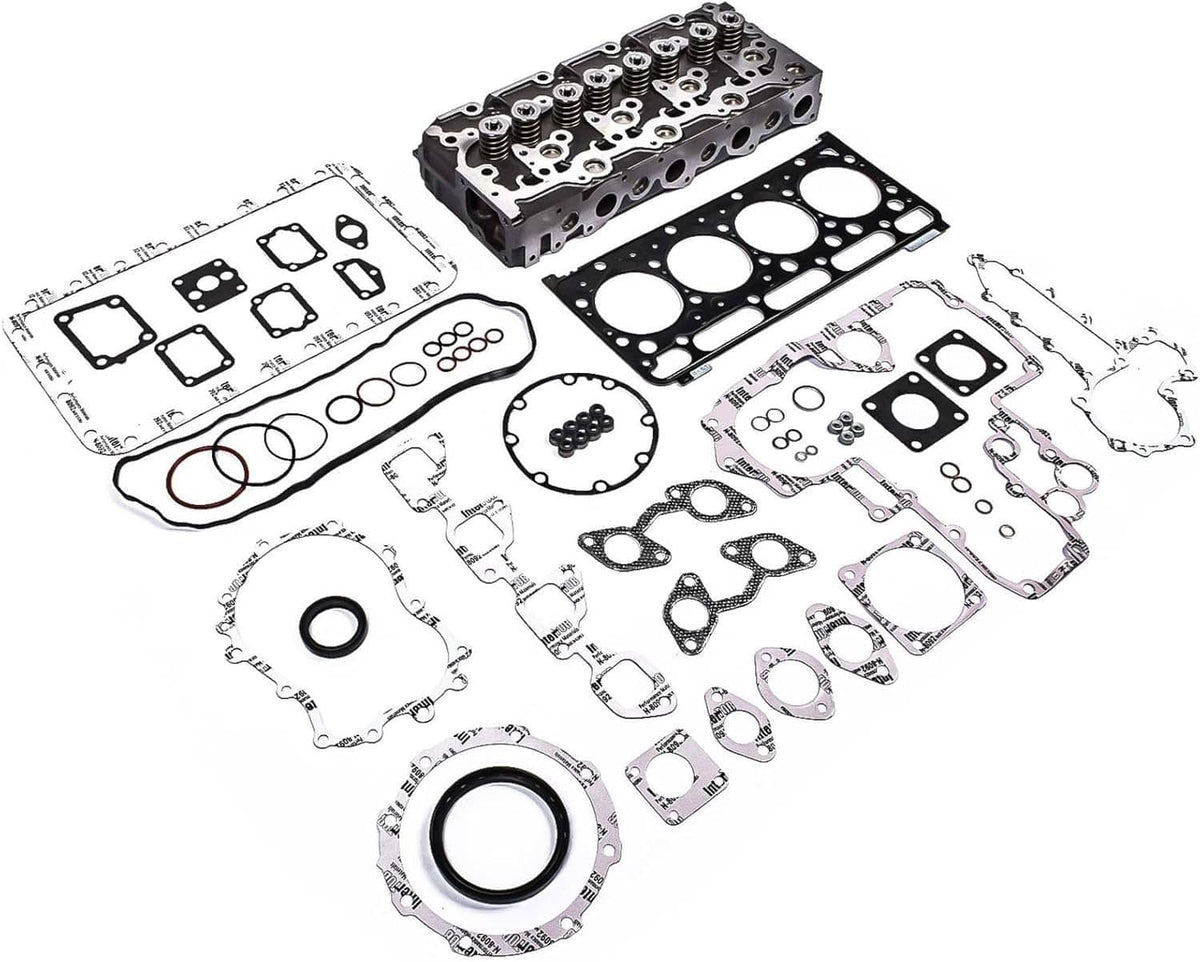 Solidspare For Kubota V2203 Engine/ Bobcat 753 763 773 Complete Cylinder Head & Full Gasket