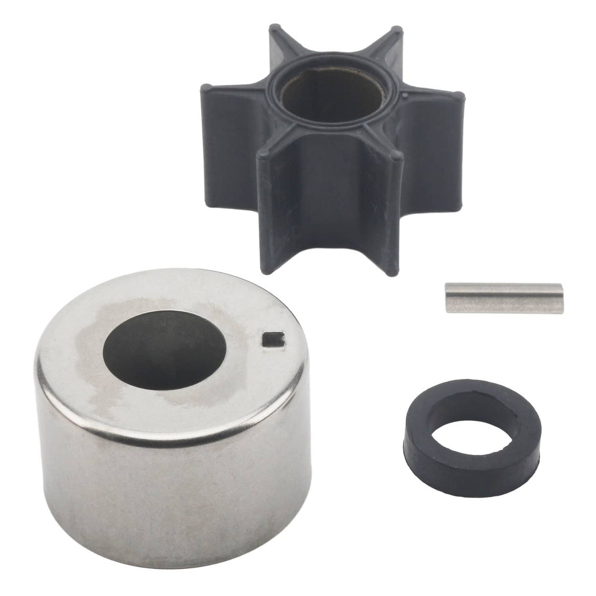 Solid Spare Mercruiser Alpha One Gen 1 ('86-'90) Water Pump Impeller Kit w/ Housing 18-3320
