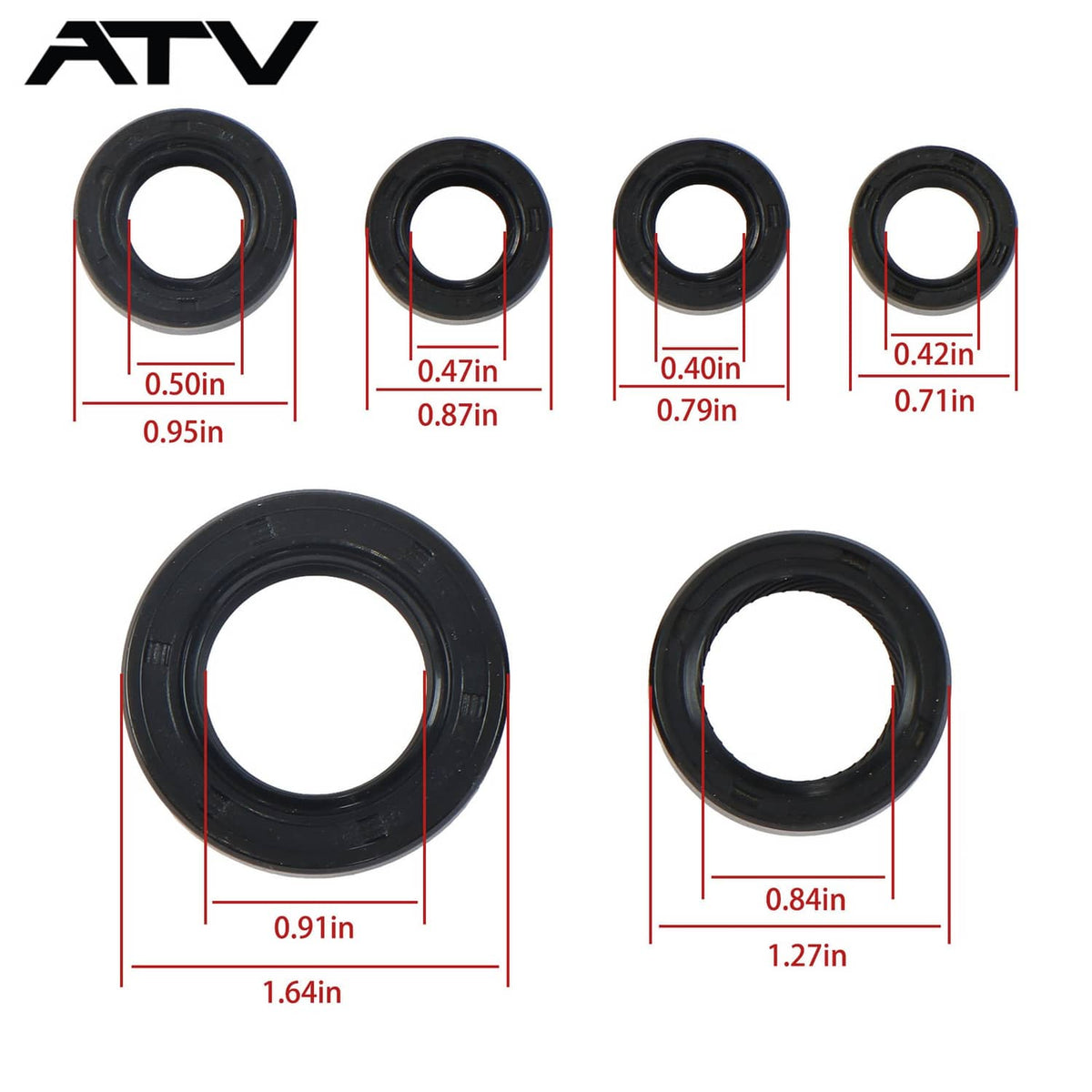 Solidspare 808867 Complete Gasket Kit+Oil Seal For Honda TRX 350TE Rancher ES 2000-2006 new