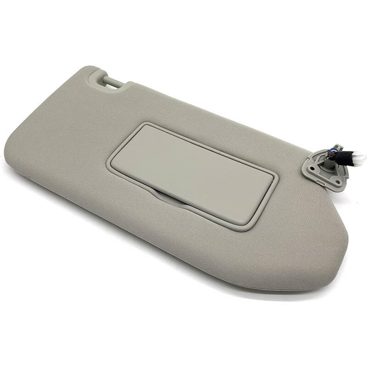 Solidspare Right Passenger Sun Visor with Lamp for 2013-2018 Nissan Pathfinder QX60 Grey