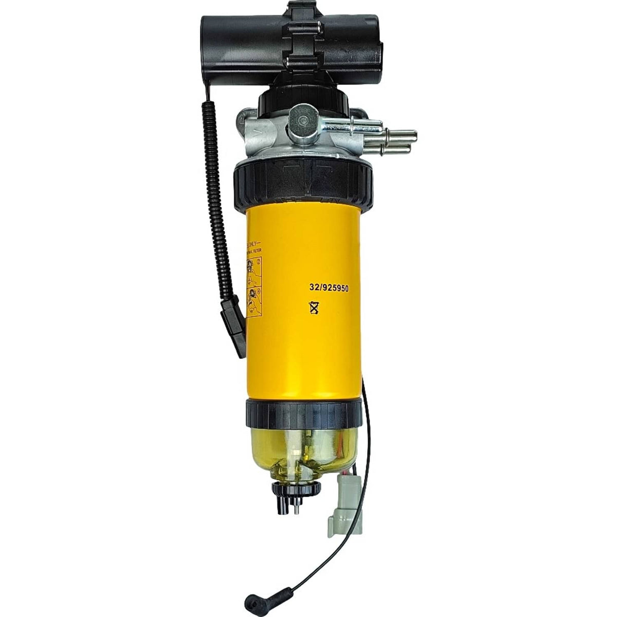 Solid Spare 12V 320/A7046 Fuel Lift Pump Fuel Filter Assembly For JCB Loader 3CX 4CX 6TST