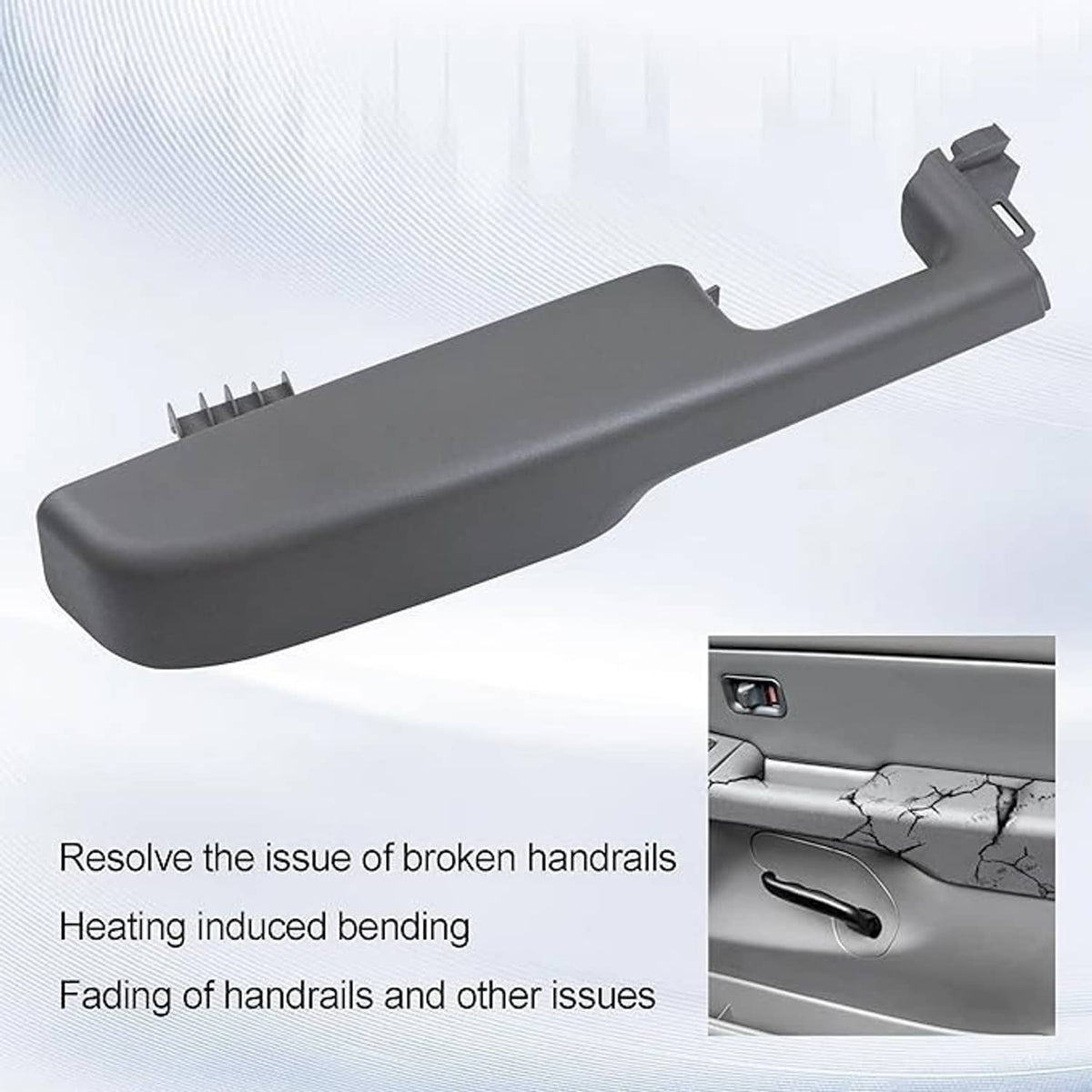 Solidspare Front Driver Left Side Door Armrest Handle for 1999-2006 Select Chevrolet/GMC