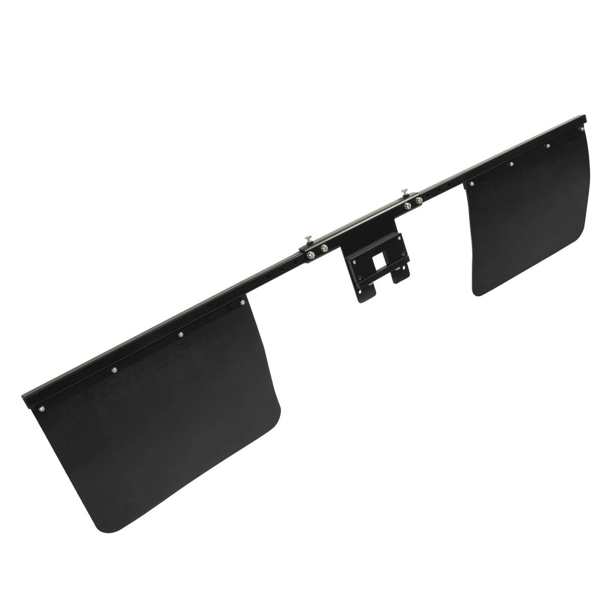 Solid Spare 24x18" Truck Hitch Mount Mud Flap Fit 2" Hitch Receivers Easy to Install Remove