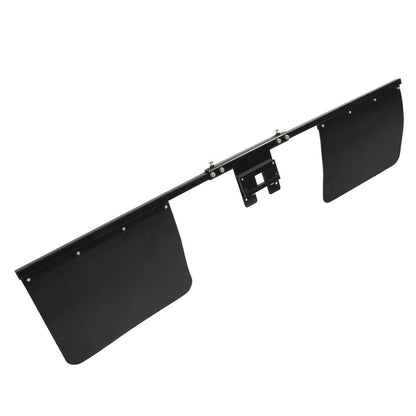 Solid Spare 24x18" Truck Hitch Mount Mud Flap Fit 2" Hitch Receivers Easy to Install Remove