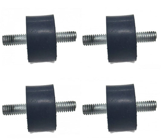 Solid Spare (4) Rubber Isolator Mounts for John Deere 212, 214, 216, 300, 312, 314 Tractor