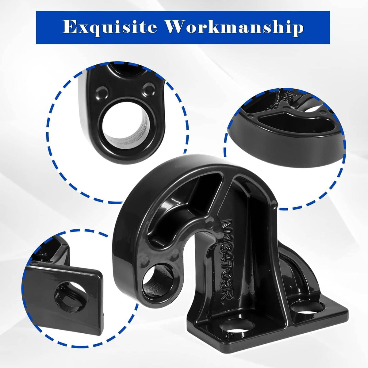 Solidspare M134708R Righ Hand Lower Hood Pivot For Peterbilt 377 378 379 Replaces 13-04708R