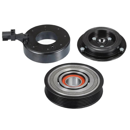 Solidspare New AC Compressor Clutch Kit Coil Pulley For 2012-2018 Jeep Wrangler 6 CyL 3.6L